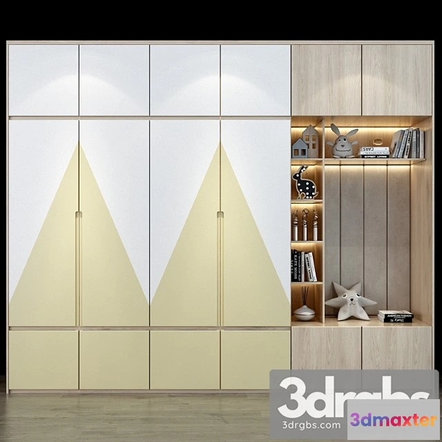 1016426 - Wardrobe Furniture for a children 0332