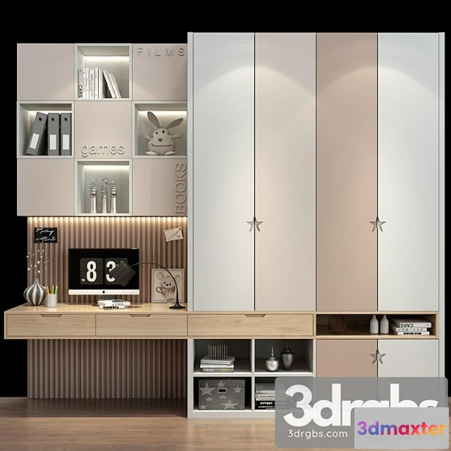 1016468 - Wardrobe Furniture for a children 0415