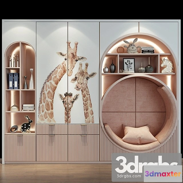 1016472 - Wardrobe Furniture for a children 0440 - No.2