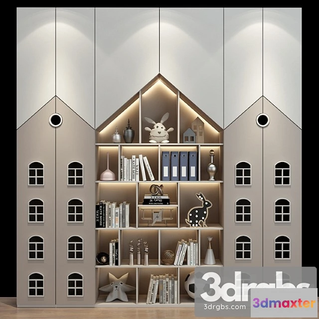 1016476 - Wardrobe Furniture for a children 0446