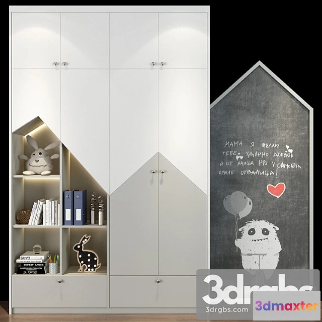 1016490 - Wardrobe Furniture for a children 0477