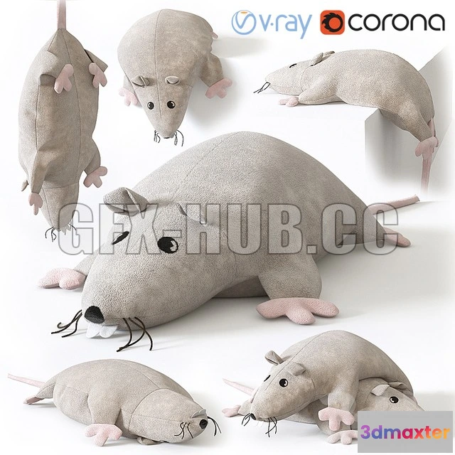 1083382 - IKEA Soft Toy Rat - 216939