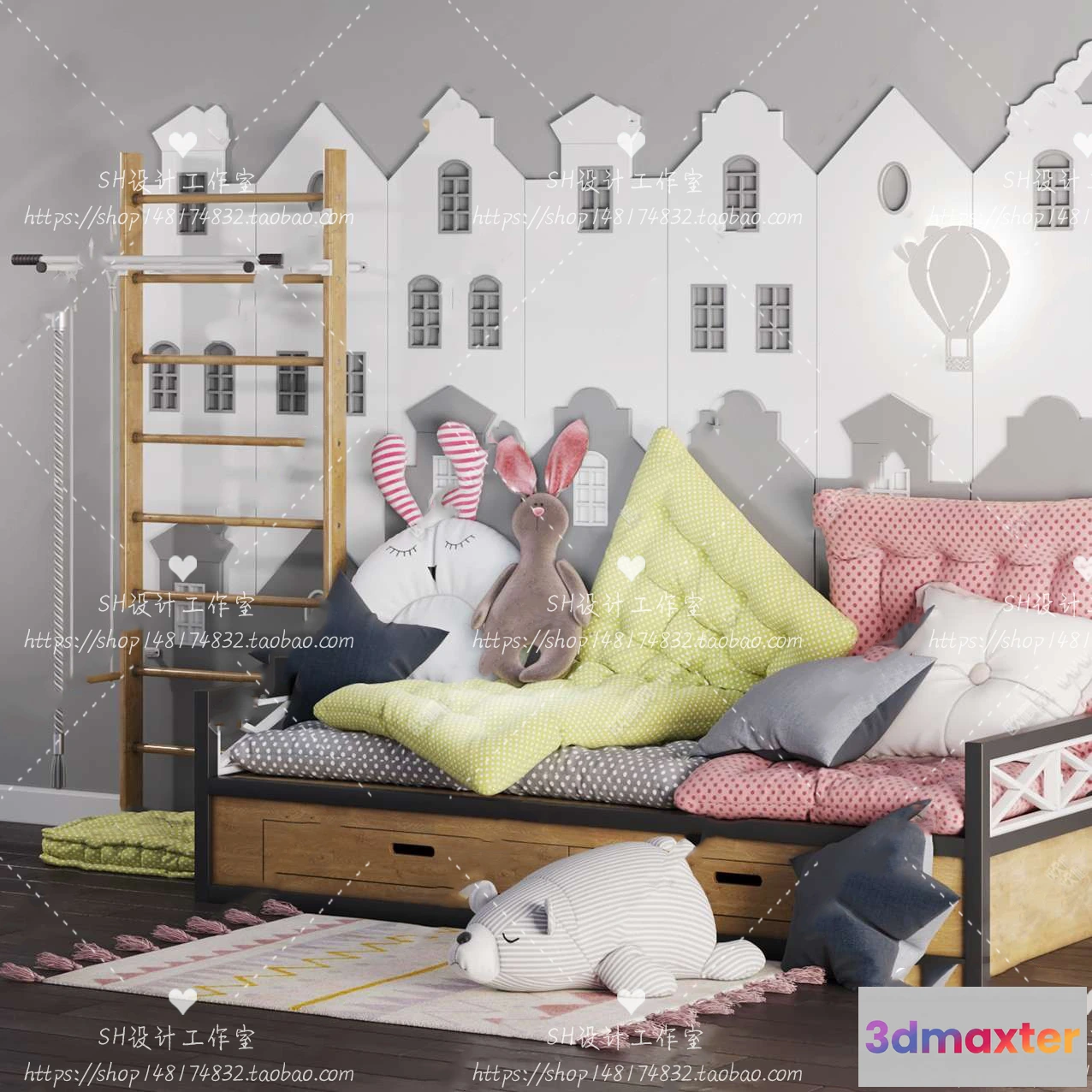 1140846 - Childrens Room - 3D Models - 0004
