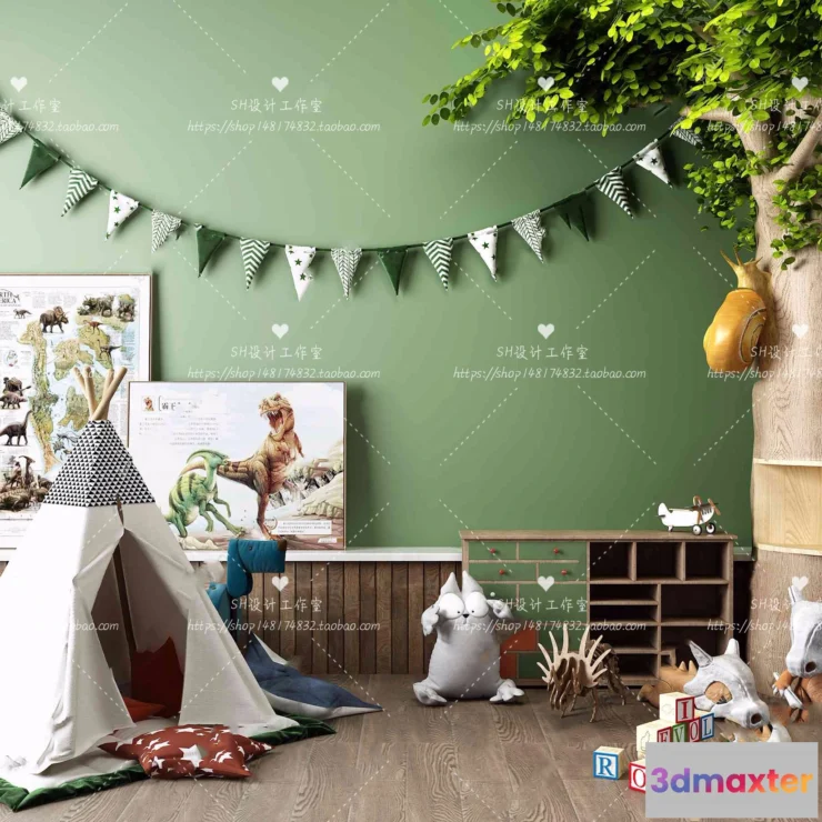 1140850 - Childrens Room - 3D Models - 0006