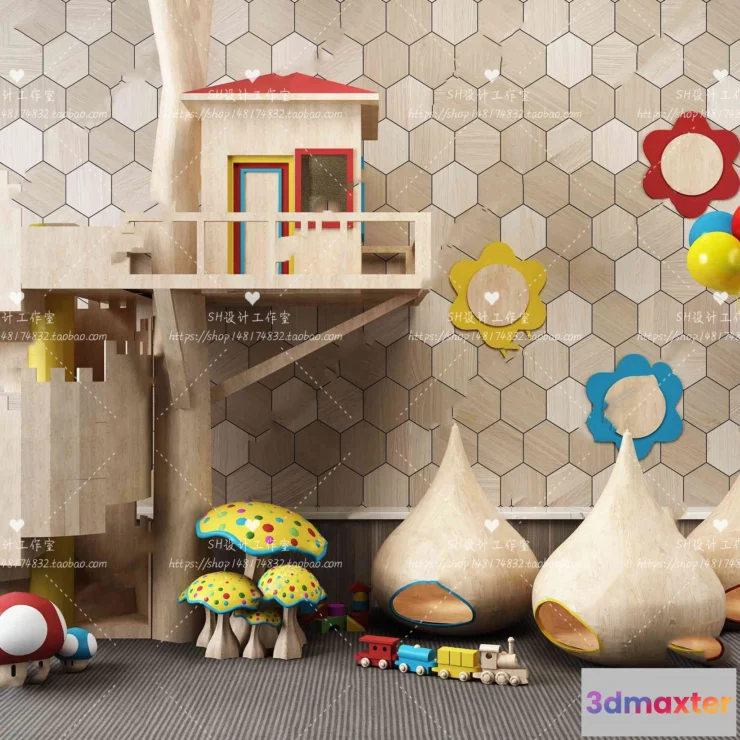 1140854 - Childrens Room - 3D Models - 0008