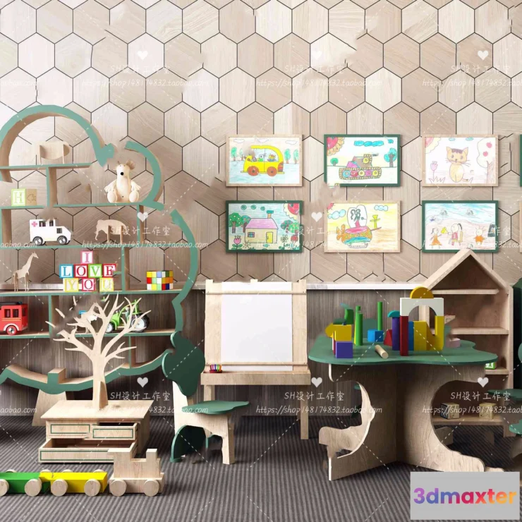 1140856 - Childrens Room - 3D Models - 0009