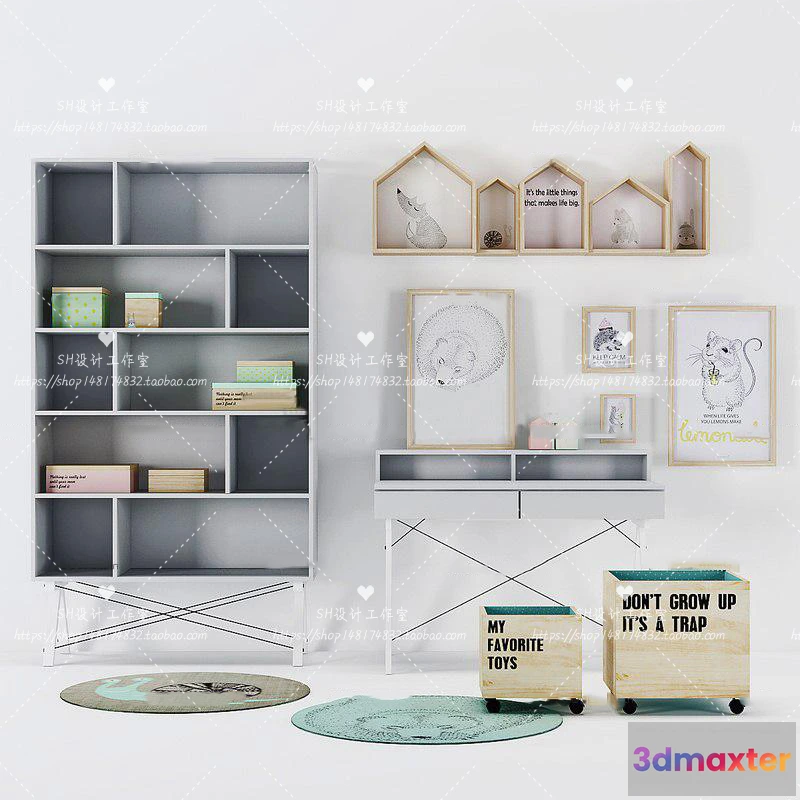 1140860 - Childrens Room - 3D Models - 0011