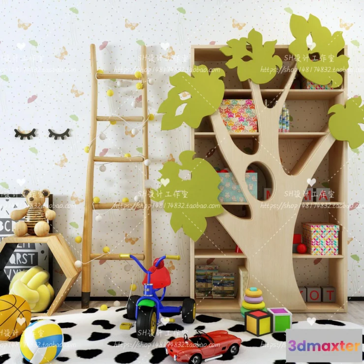 1140884 - Childrens Room - 3D Models - 0023
