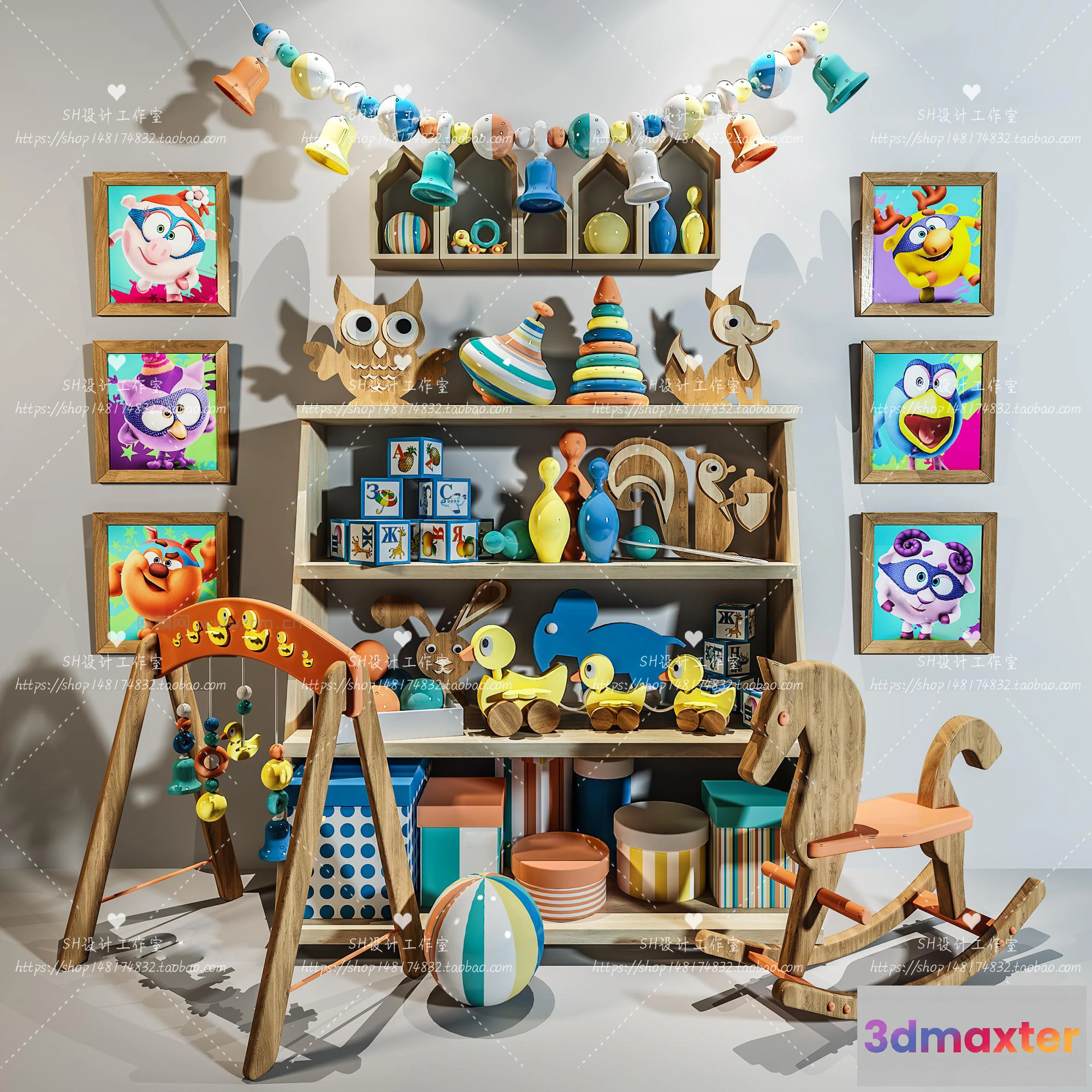1140888 - Childrens Room - 3D Models - 0025