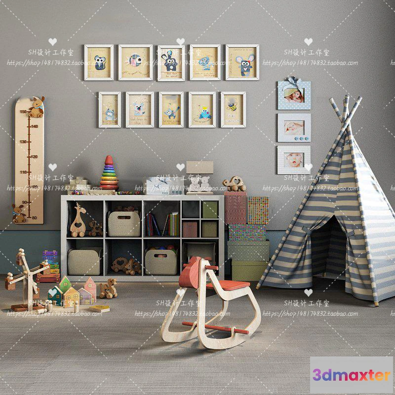 1140892 - Childrens Room - 3D Models - 0027