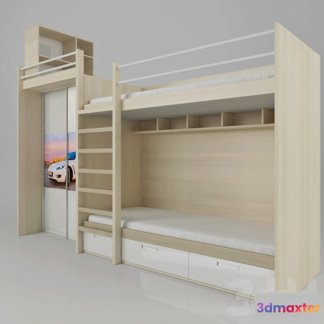 1190108 - CHILDRENS ROOM DECOR - Bunk bed