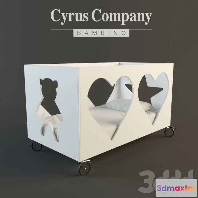 1190130 - CHILDRENS ROOM DECOR - CYRUS COMPANY Stella Due lettino