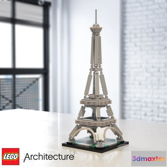 1190164 - CHILDRENS ROOM DECOR - LEGO Architecture - The Eiffel Tower (21019)
