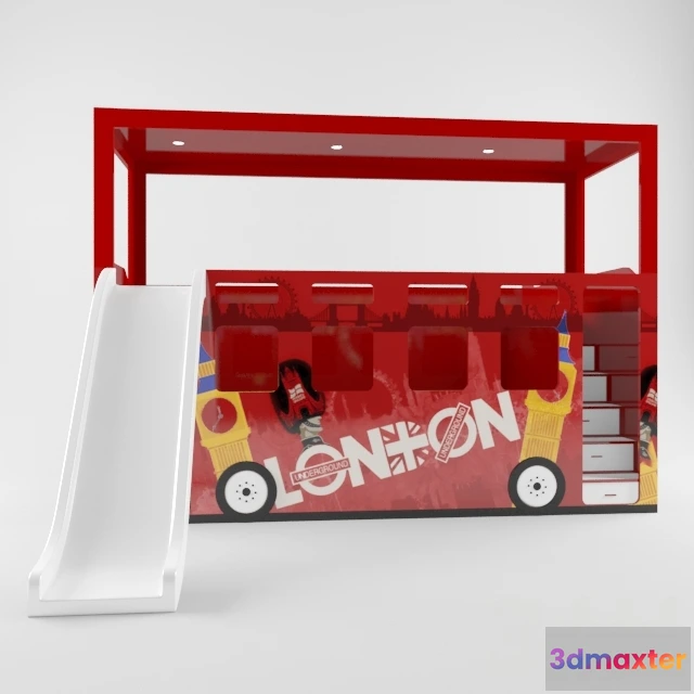 1190180 - CHILDRENS ROOM DECOR - London bus