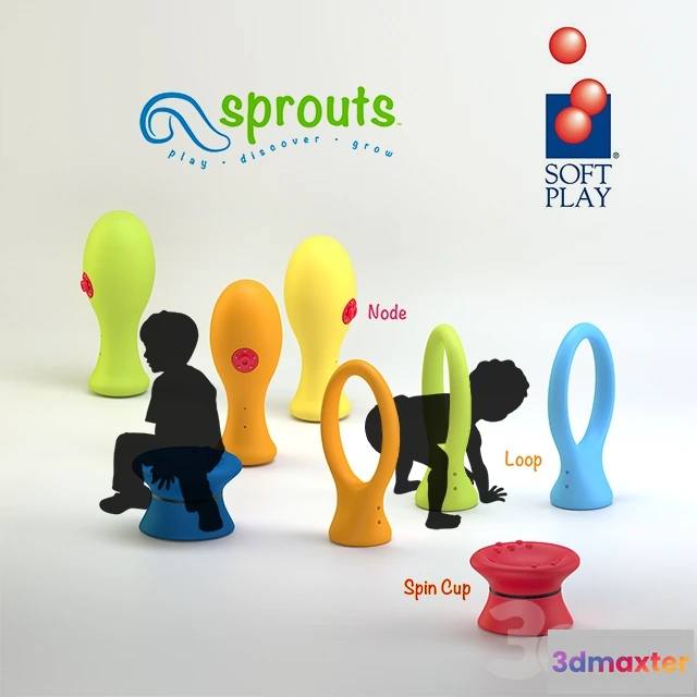 1190226 - CHILDRENS ROOM DECOR - SPROUTS Series for Soft Play