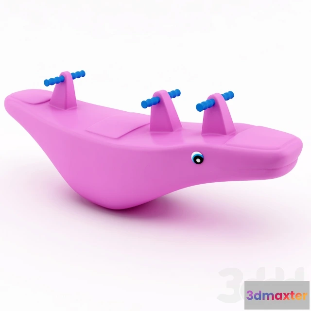 1190230 - CHILDRENS ROOM DECOR - Teeter-totter Croco