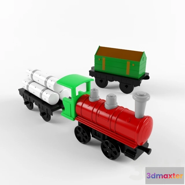 1190242 - CHILDRENS ROOM DECOR - Toy train