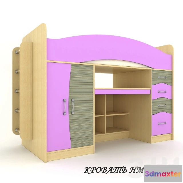 1190408 - CHILDRENS ROOM DECOR - Кровать HM 008.113