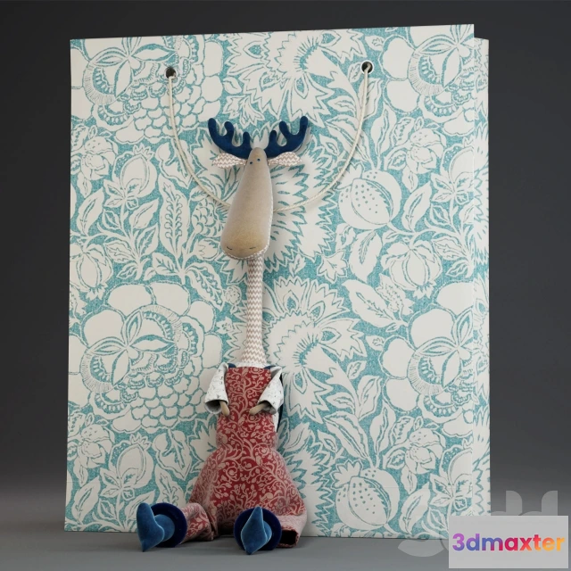 1190532 - CHILDRENS ROOM DECOR - Олень, тильда