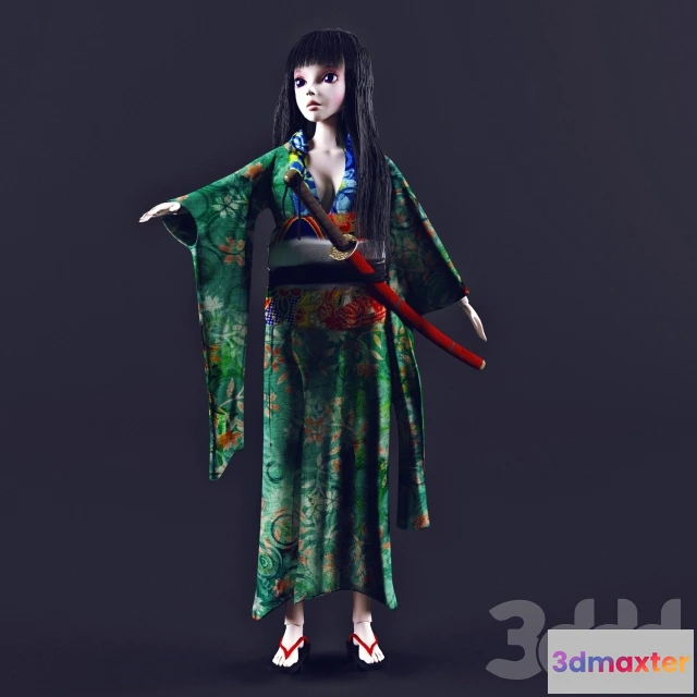 1190612 - CHILDRENS ROOM DECOR - шарнирная кукла