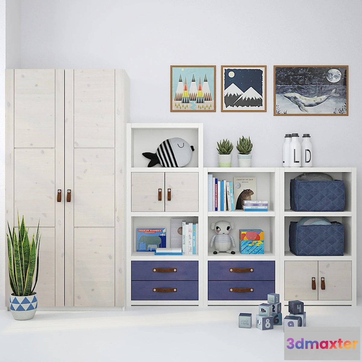 1393540 - Furniture for a boy from Lifetime 3D Max