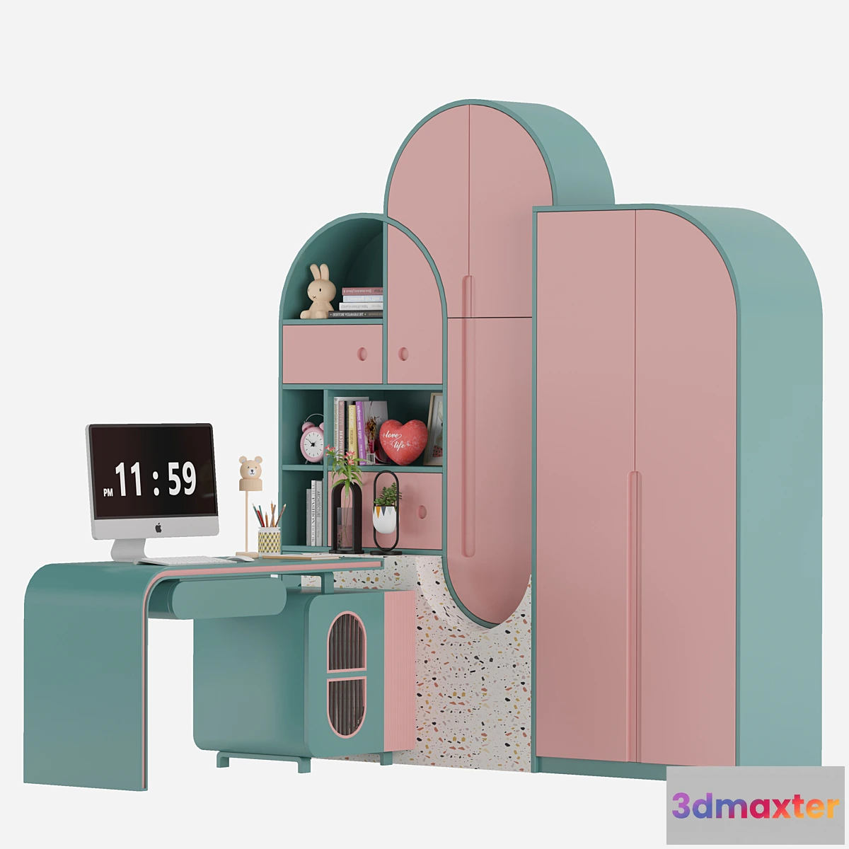 1405202 - Childrens wardrobe 03 3D Max