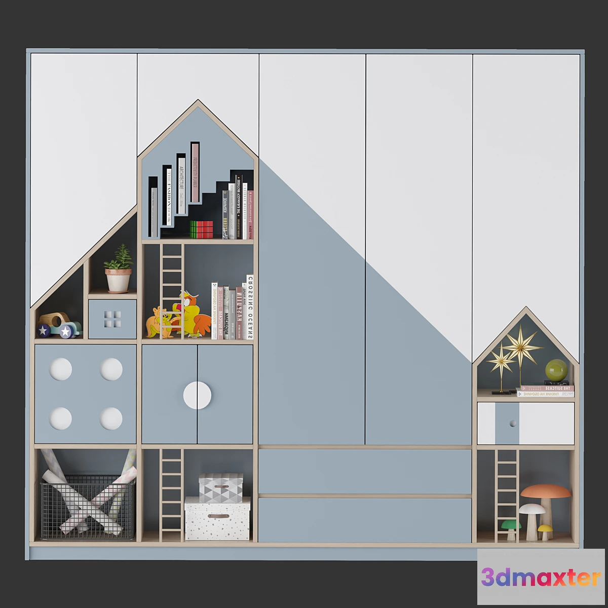 1409400 - Childrens wardrobe 01 3D Max