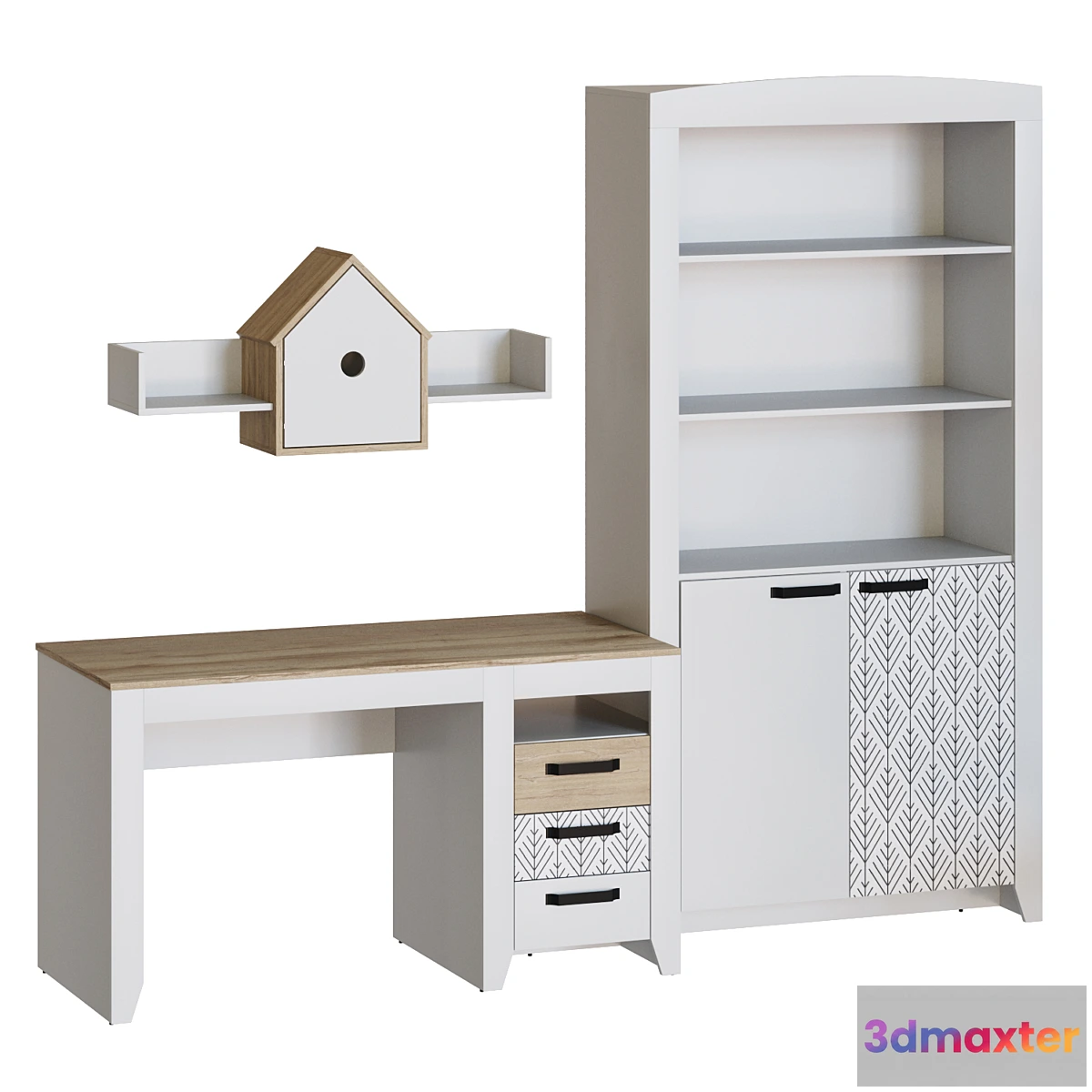 1429482 - Furniture set for children’s Fanny workplace 3D Max