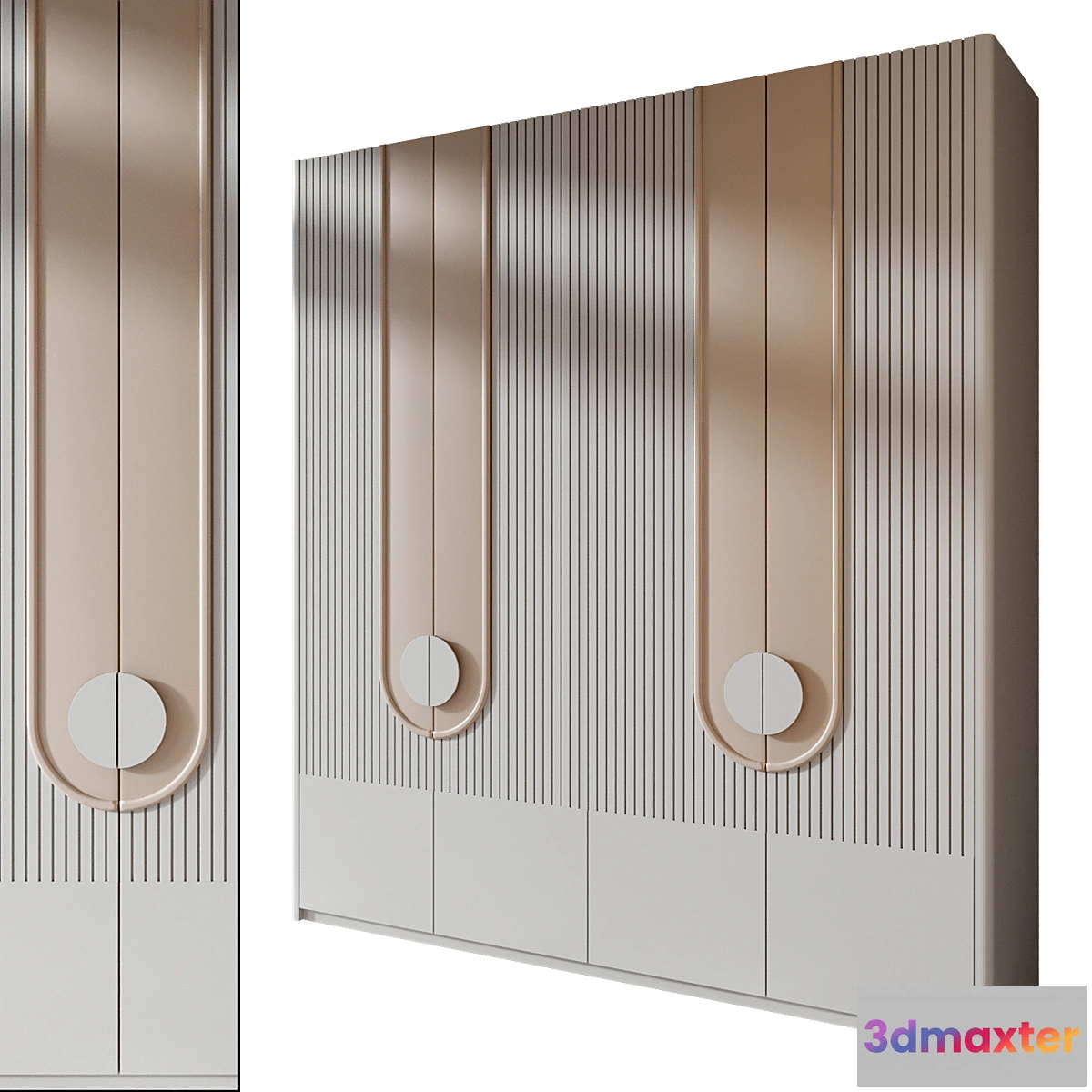 1440364 - Furniture composition GHS-2528 3D Max