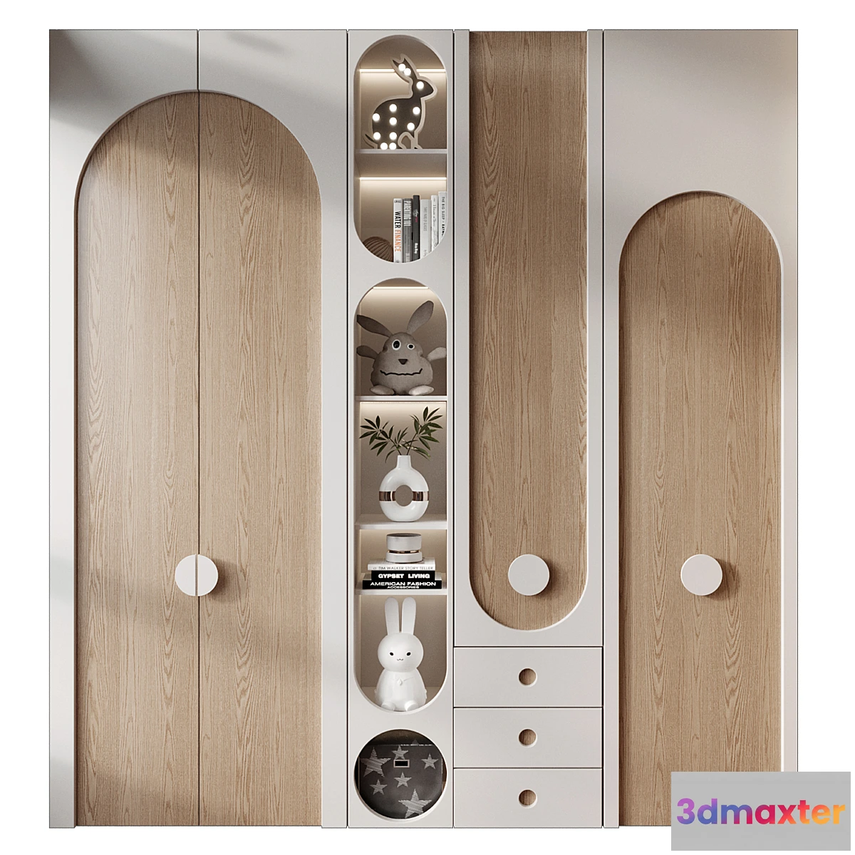 1443416 - Furniture composition 750 3D Max