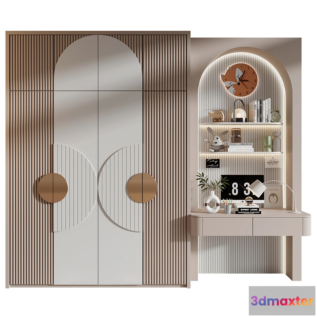 1445462 - Furniture composition 770 3D Max