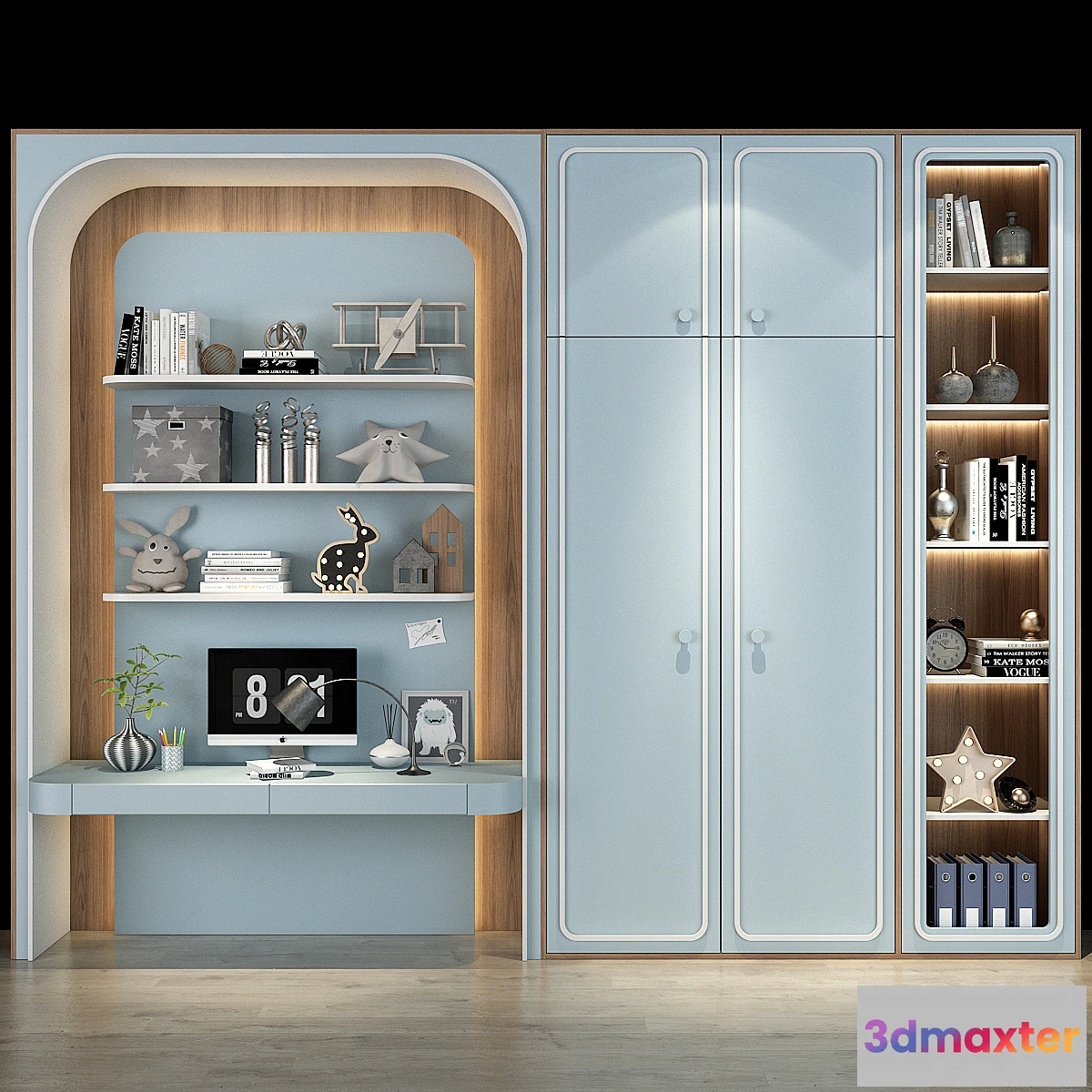 1448056 - Furniture for a children 0496 3D Max