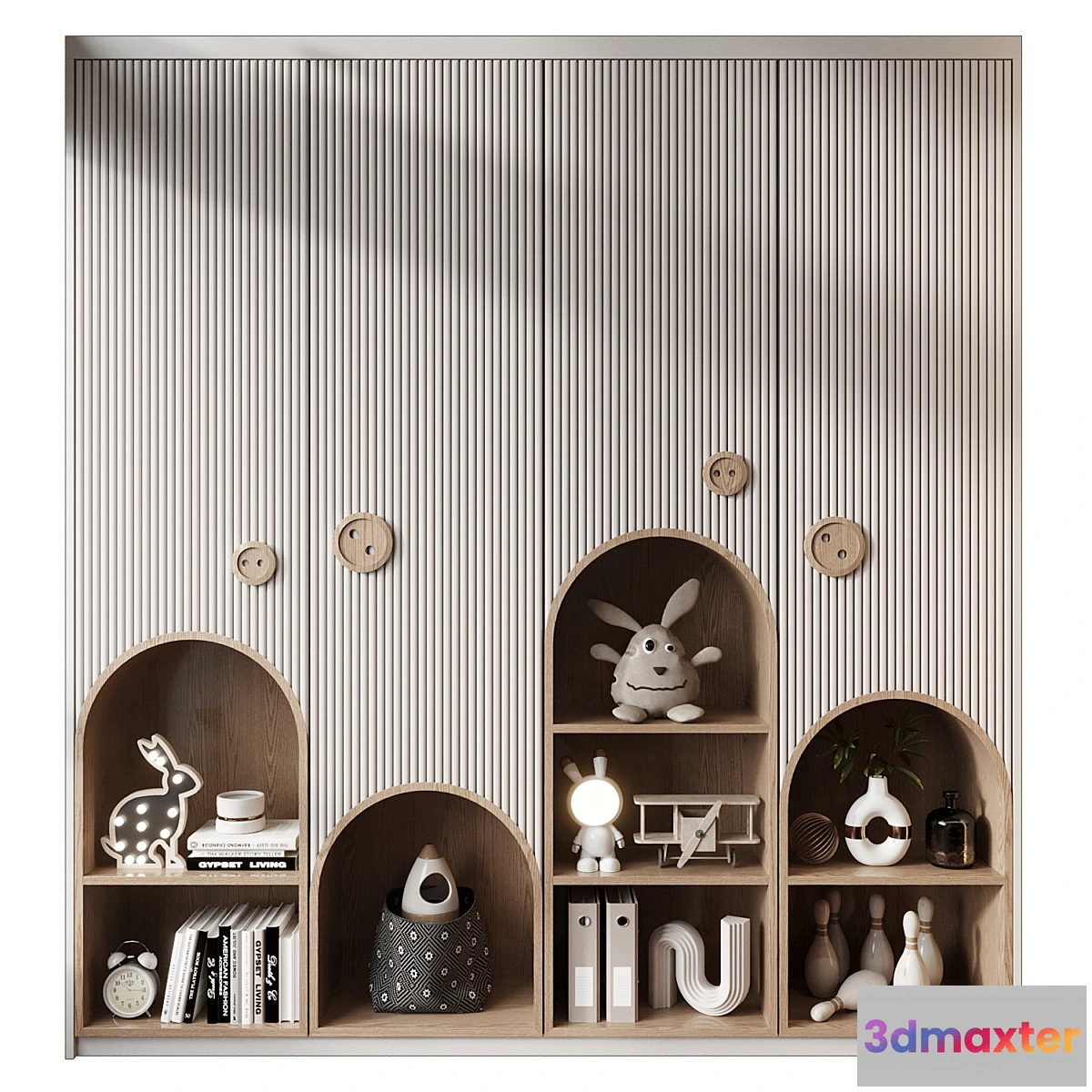 1458866 - Furniture composition 742 3D Max