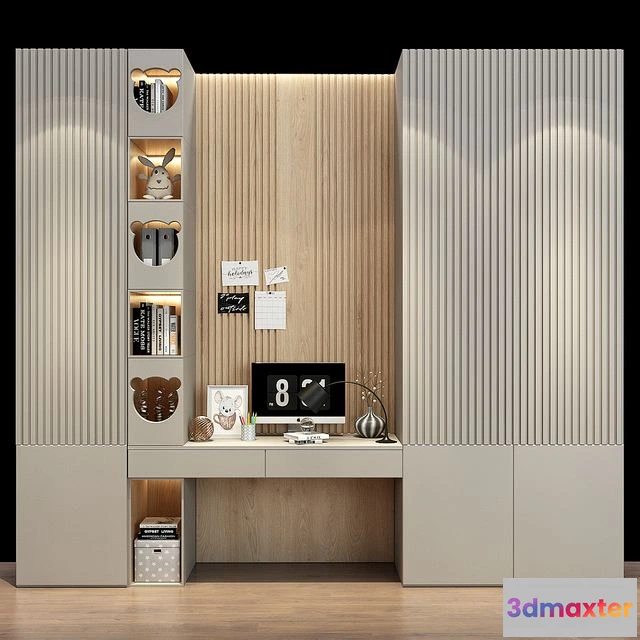 1541989 - Furniture for a children 0353 3D Max