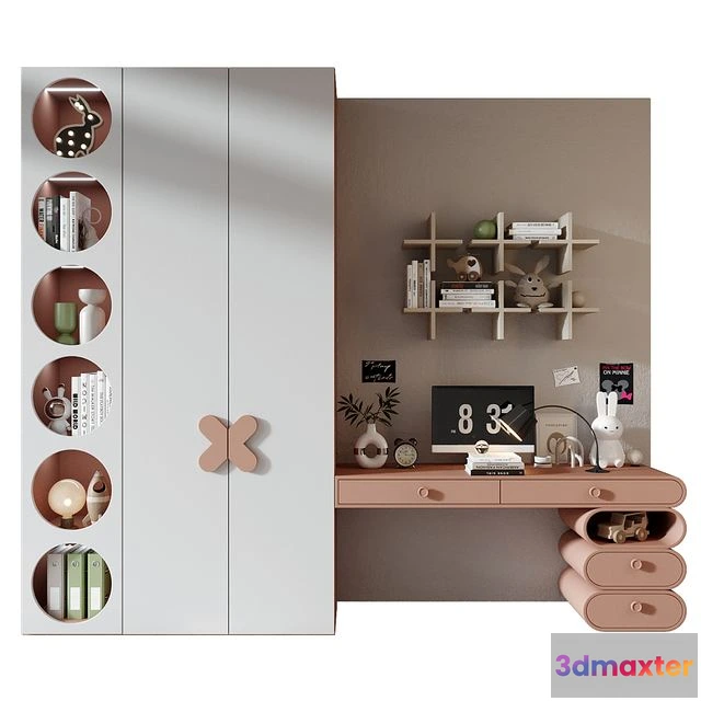 1542783 - Furniture composition 809 3D Max