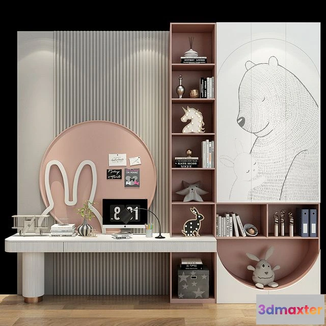 1551385 - Furniture for a children 0447 3D Max