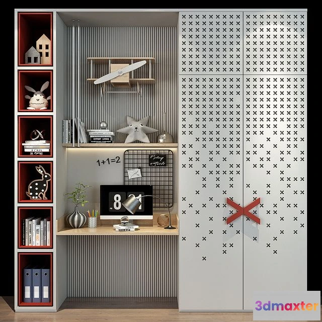 1551387 - Furniture for a children 0489 3D Max