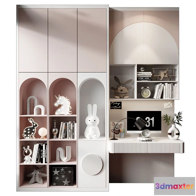 1551393 - Furniture for children 0656 3D Max