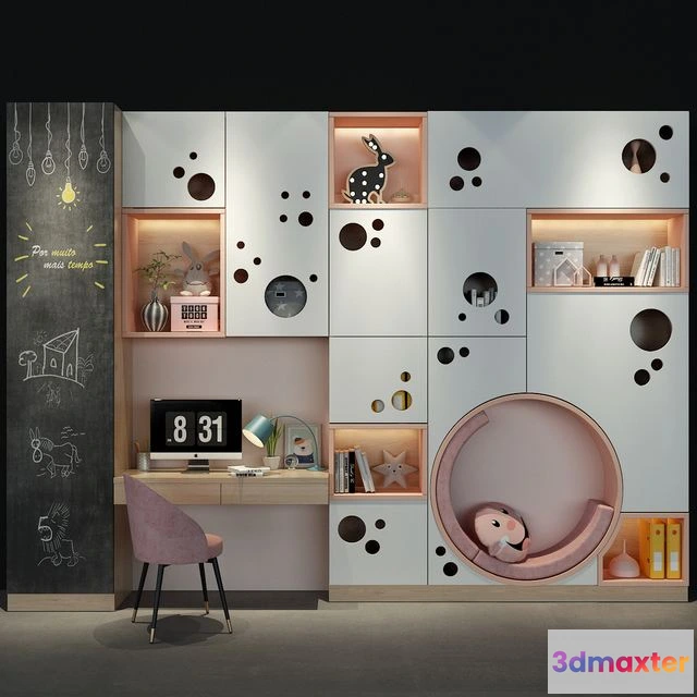 1554137 - Furniture for a children 0136 3D Max