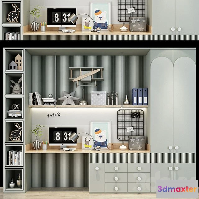 1554139 - Furniture for a children 0326 3D Max