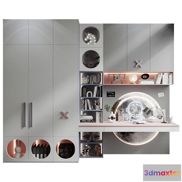 1566502 - Furniture for children 0639 3D Max