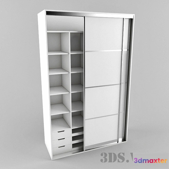 1591070 - child-room - Wardrobe for the nursery 3D Max
