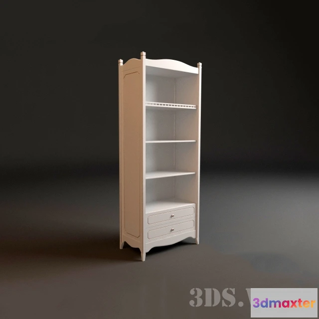 1591096 - child-room - Open rack “Roses” 3D Max