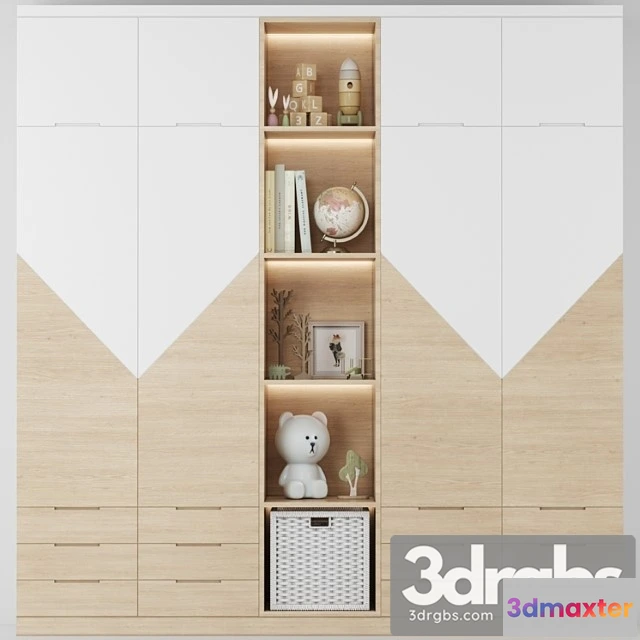 916352 - Wardrobe Child room decor-12