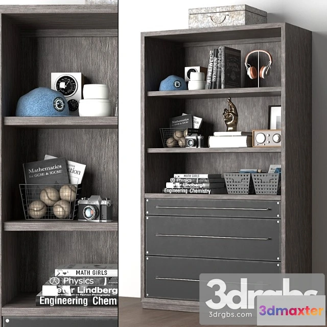 916408 - Wardrobe Colbin wide bookcase