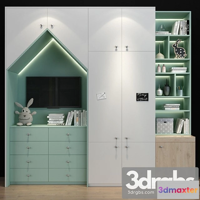 916428 - Wardrobe Furniture for a children 0210