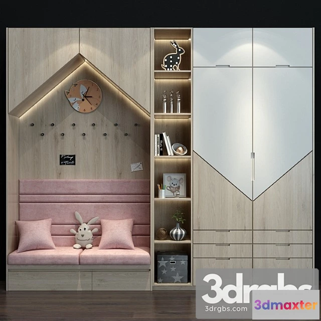 916430 - Wardrobe Furniture for a children 0212