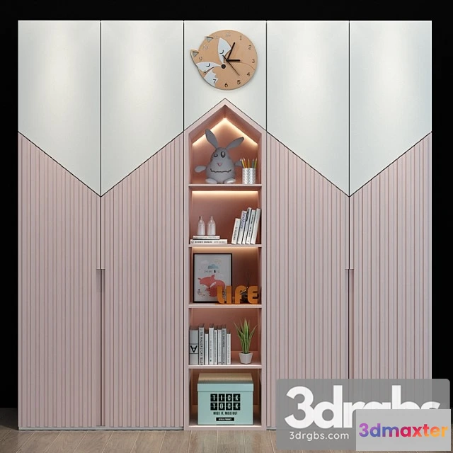 916458 - Wardrobe Furniture for a children 060