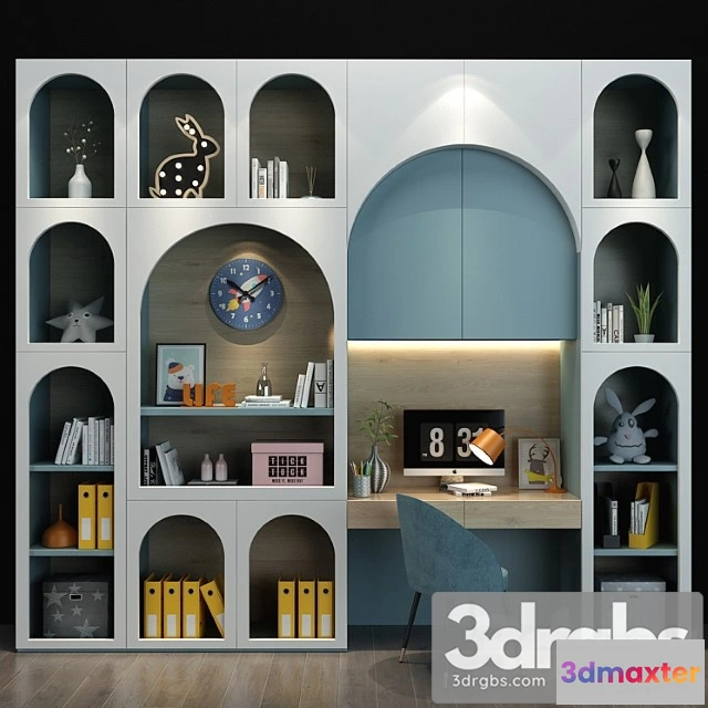 916462 - Wardrobe Furniture for a children 086