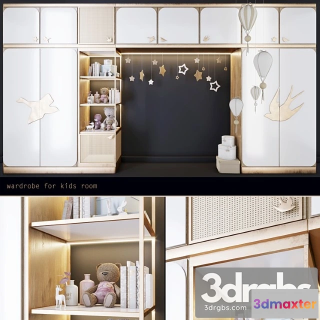 916490 - Wardrobe Wardrobe for kids room